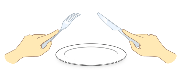 テーブルマナー ナイフとフォークの使い方